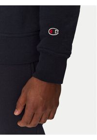 Champion Bluza 220727 Granatowy Slim Fit. Kolor: niebieski. Materiał: bawełna #5