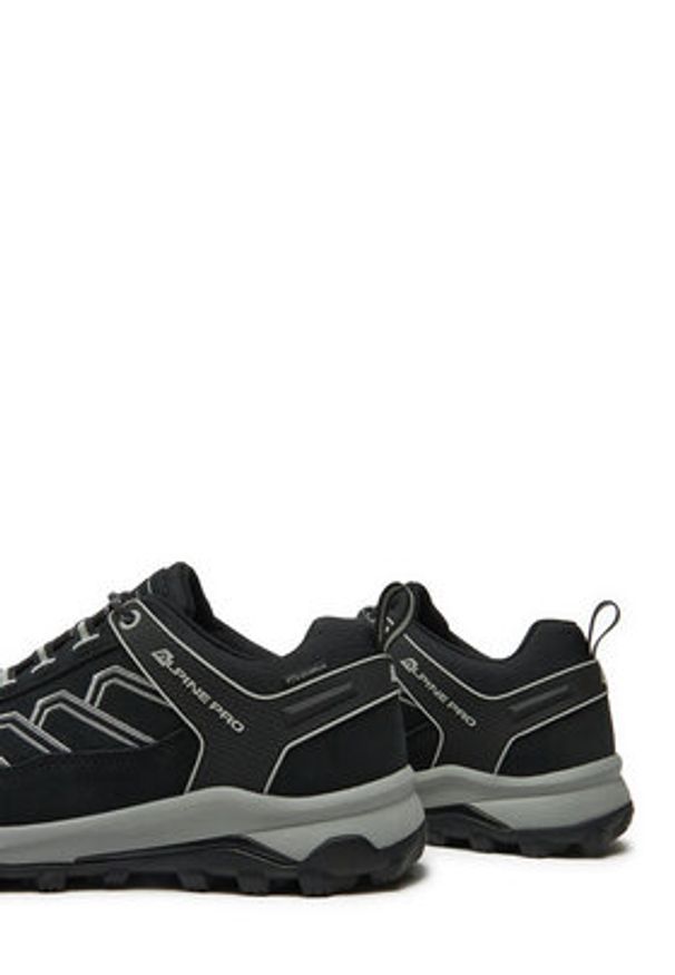 ALPINE PRO - Alpine Pro Trekkingi Gimie UBTD371990 Czarny. Kolor: czarny. Materiał: zamsz, skóra. Sport: turystyka piesza