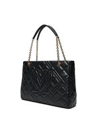 Love Moschino - LOVE MOSCHINO Torebka JC4145PP1MLA0000 Czarny. Kolor: czarny. Materiał: skórzane #5