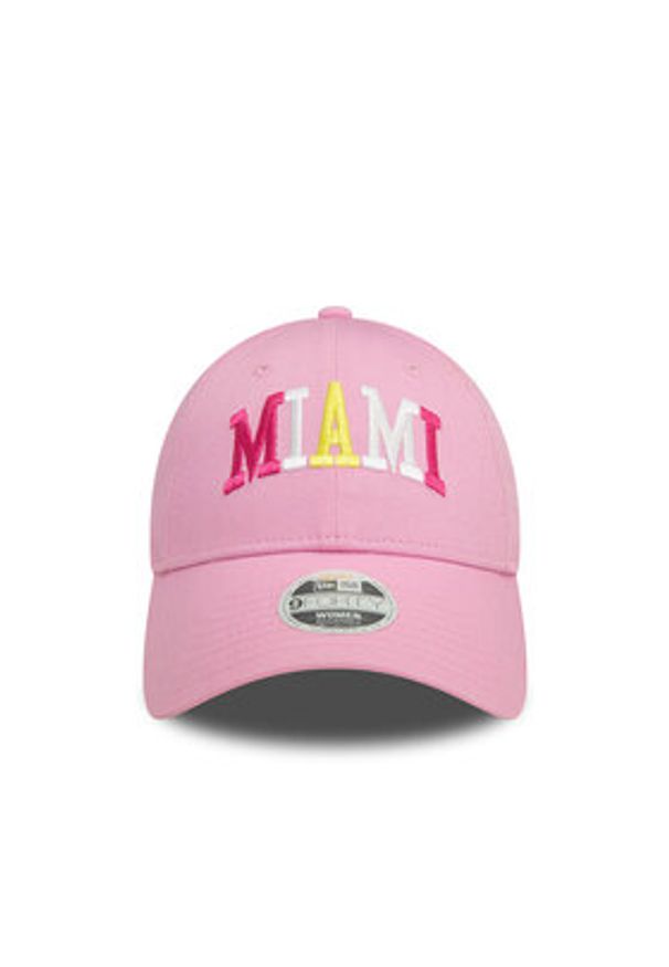 New Era Czapka z daszkiem 9Forty Newe 60565466 Różowy. Kolor: różowy. Materiał: materiał