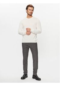 BOSS - Boss Sweter Botto-L 50476364 Écru Regular Fit. Materiał: wełna #3