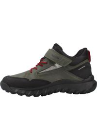 Geox - Buty GEOX J SIMBYOS B. Zielony. Kolor: zielony. Materiał: syntetyk, tkanina. Sport: turystyka piesza