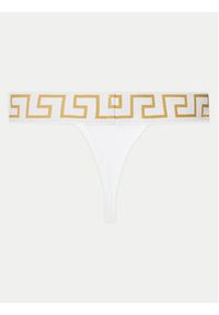 VERSACE - Versace Stringi AUD01042 1A10011 Biały. Kolor: biały. Materiał: bawełna #7