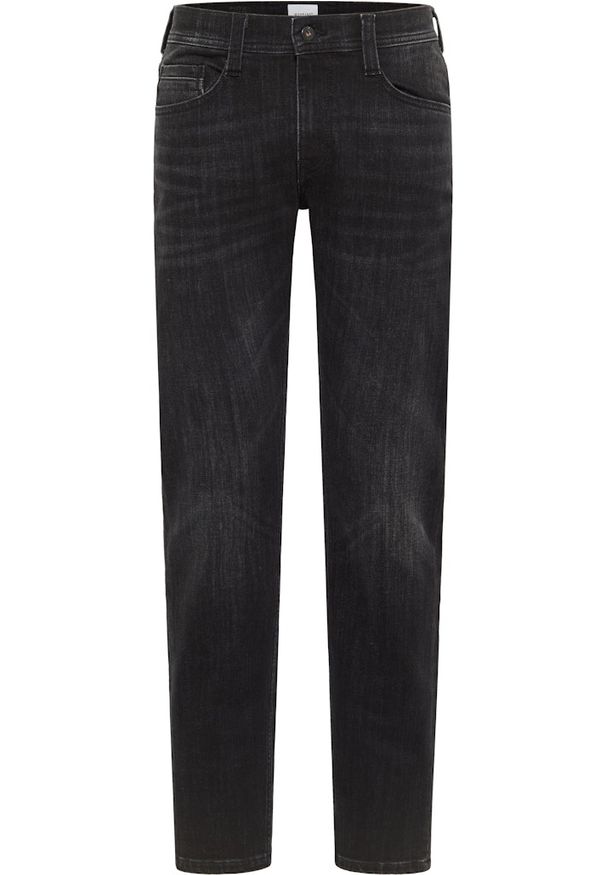 Męskie Spodnie Jeansowe Mustang Style Oregon Slim Denim Black 1015508 4000 882