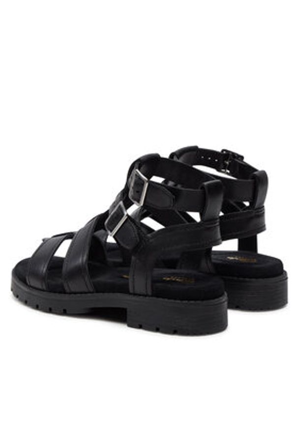 Clarks Sandały Orinoco Cove 26176319 Czarny. Kolor: czarny. Materiał: skóra