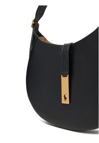 Polo Ralph Lauren Torebka 428944017001 Czarny. Kolor: czarny. Materiał: skórzane