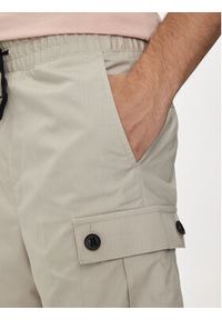 Hugo Szorty materiałowe Garlio242 50510594 Szary Regular Fit. Kolor: szary. Materiał: bawełna