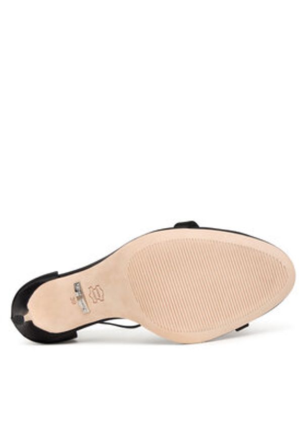 Marciano Guess Sandały 6RGZ29 7424A Czarny. Kolor: czarny. Materiał: skóra