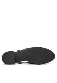 Tory Burch Sandały Cap-Toe Pave Singback Pump 160256 Czarny. Kolor: czarny. Materiał: skóra