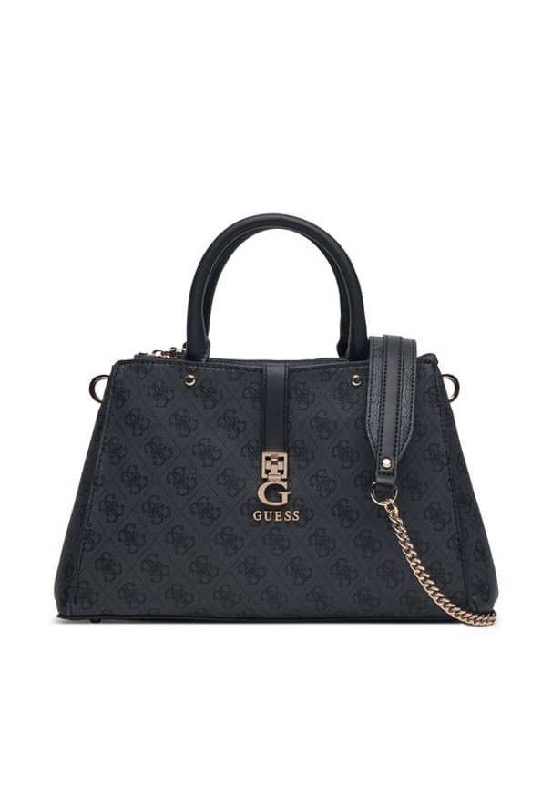 Guess Torebka 172053 Czarny. Kolor: czarny. Materiał: skórzane