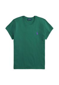 Polo Ralph Lauren T-Shirt 211B14605027 Zielony Regular Fit. Typ kołnierza: polo. Kolor: zielony. Materiał: bawełna #2