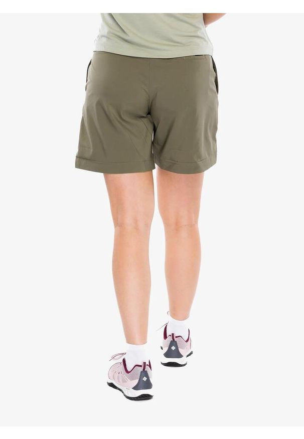 columbia - Spodenki turystyczne damskie Columbia Silver Ridge Utility Short. Kolor: zielony