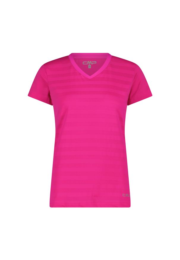 Koszulka damska turystyczna CMP 31T7666. Kolor: różowy. Sport: turystyka piesza