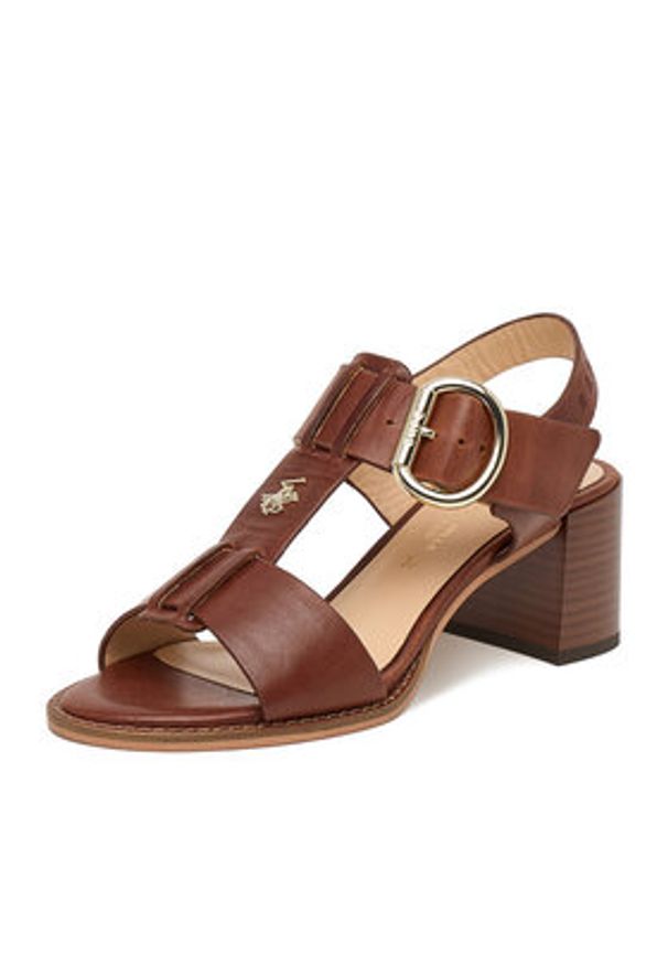 Beverly Hills Polo Club Sandały EO-WB-ISOLDE-09 Brązowy. Kolor: brązowy. Materiał: skóra