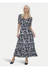 only - ONLY Sukienka letnia Chianti 15270519 Granatowy Regular Fit. Kolor: niebieski. Materiał: wiskoza. Sezon: lato #6