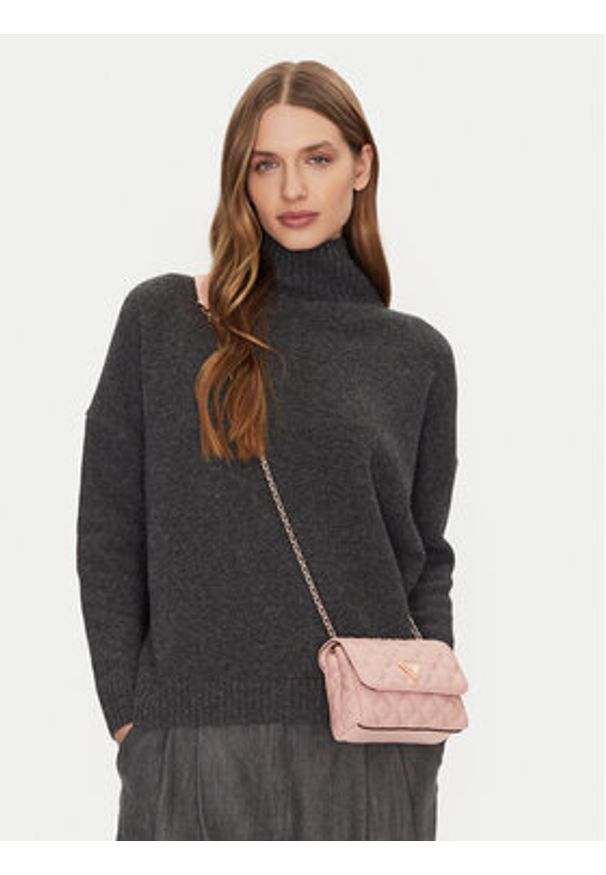 Guess Torebka HWQG87 48740 Różowy. Kolor: różowy. Materiał: skórzane