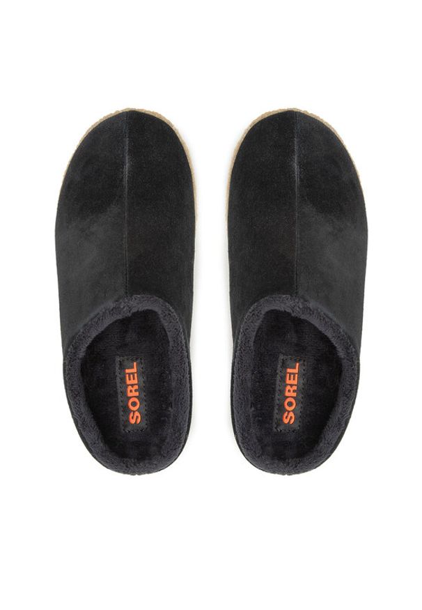 sorel - Sorel Kapcie Youth Lanner Ridge™ II NY3926 Czarny. Kolor: czarny. Materiał: zamsz, skóra