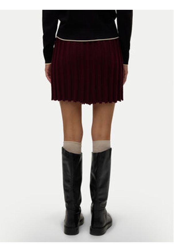 Vero Moda Spódnica plisowana Marina 10331534 Fioletowy Regular Fit. Kolor: fioletowy. Materiał: syntetyk