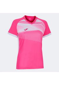 Joma - Koszulka do piłki nożnej damska Supernova II. Kolor: biały, wielokolorowy, zielony, różowy