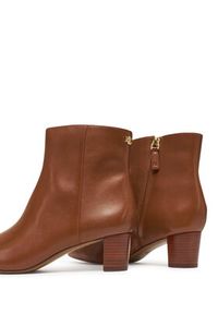 Lauren Ralph Lauren - LAUREN RALPH LAUREN Botki 802974503001 Brązowy. Kolor: brązowy. Materiał: skóra #6