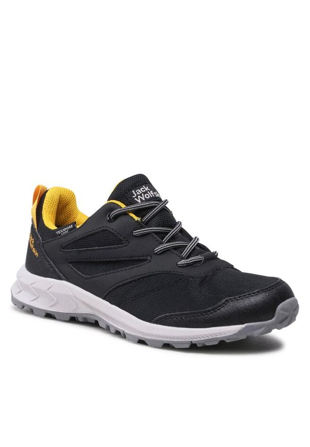 Trekkingi Jack Wolfskin. Kolor: czarny. Sport: turystyka piesza