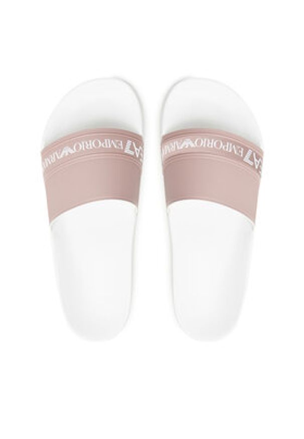 EA7 Emporio Armani Klapki 7X000110 AF15128 M0109 Beżowy. Kolor: beżowy. Materiał: syntetyk