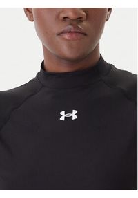 Under Armour Koszulka techniczna HeatGear® 6010006 Czarny Slim Fit. Kolor: czarny. Materiał: syntetyk #3
