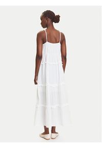 YAS Sukienka letnia Anina 26038014 Biały Regular Fit. Kolor: biały. Materiał: bawełna. Sezon: lato #7