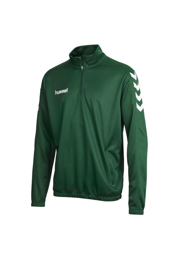 Bluza sportowa dla dorosłych Hummel Core 1/2 Zip Sweat. Kolor: wielokolorowy, zielony, biały