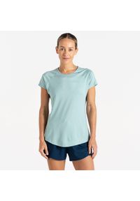 DARE 2B - Damska koszulka sportowa szybkoschnąca Corral. Kolor: niebieski. Sport: bieganie #1