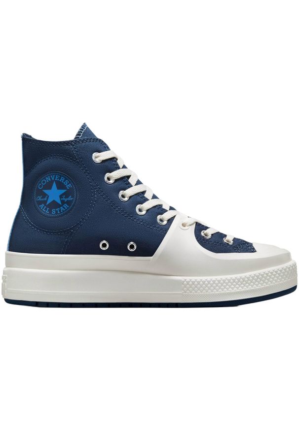 Trampki Converse Chuck Taylor All Star Construct Sport, Dla obu płci. Kolor: niebieski. Materiał: materiał. Styl: sportowy
