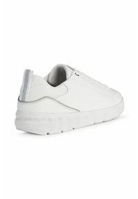 Geox buty skórzane SPHERICA EC4 kolor biały. Nosek buta: okrągły. Zapięcie: sznurówki. Kolor: biały. Materiał: skóra #5