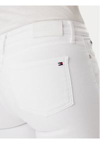 TOMMY HILFIGER - Tommy Hilfiger Jeansy Como WW0WW44361 Biały Slim Fit. Kolor: biały