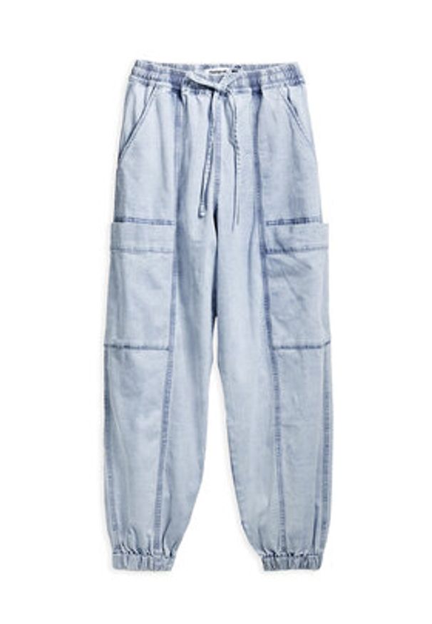 Desigual Jeansy Georgia 25SWDD42 Niebieski Loose Fit. Kolor: niebieski