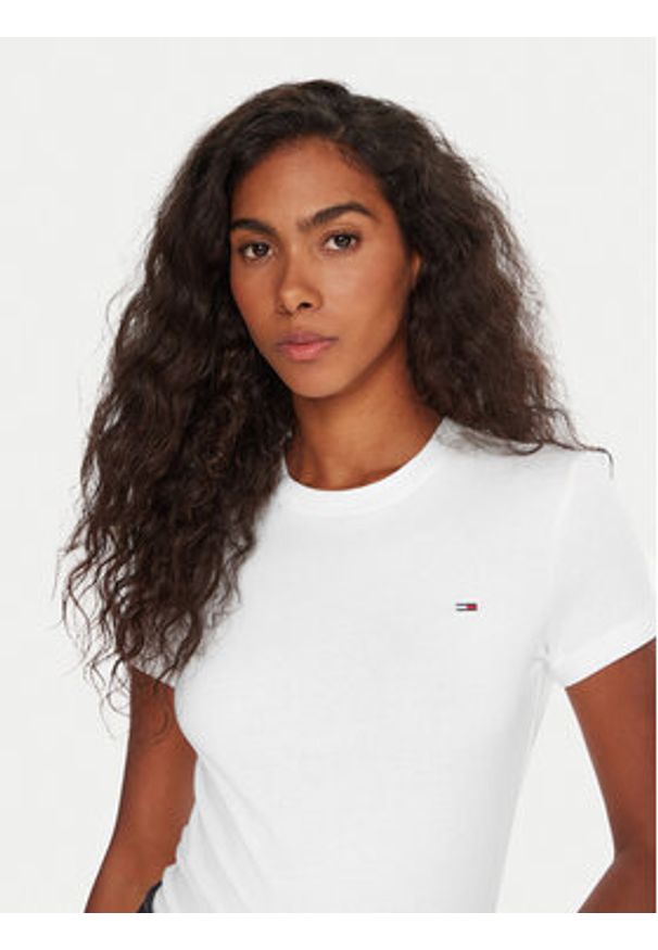 Tommy Jeans Komplet t-shirtów DW0DW21366 Kolorowy Slim Fit. Materiał: bawełna. Wzór: kolorowy