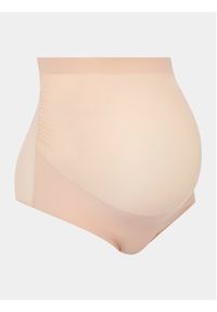 Chantelle Majtki ciążowe Pure Maternity C19P80 Beżowy. Kolekcja: moda ciążowa. Kolor: beżowy. Materiał: syntetyk #2