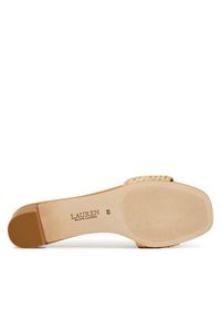Lauren Ralph Lauren - LAUREN RALPH LAUREN Klapki Fay Braided 802966850001 Beżowy. Kolor: beżowy #6
