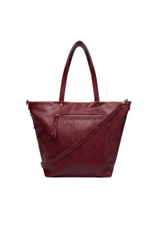 Lasocki Torebka C-MLP-E-025-05 Bordowy. Kolor: czerwony