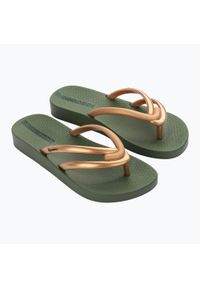 Japonki damskie Ipanema Comfy. Kolor: zielony