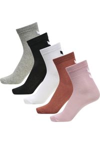 Skarpetki Hummel HmlMake My Day Sock (x5). Kolor: wielokolorowy, czarny, szary. Sport: fitness