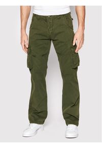 Alpha Industries Spodnie materiałowe Jet 101212 Zielony Straight Fit. Kolor: zielony. Materiał: bawełna #1