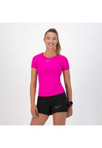 ROGELLI - Koszulka do biegania damska Essential. Kolor: różowy #1