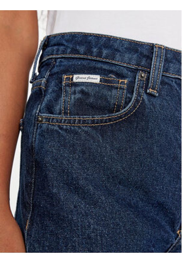 Guess Jeans Jeansy W4YA0D D5CC2 Granatowy Regular Fit. Kolor: niebieski
