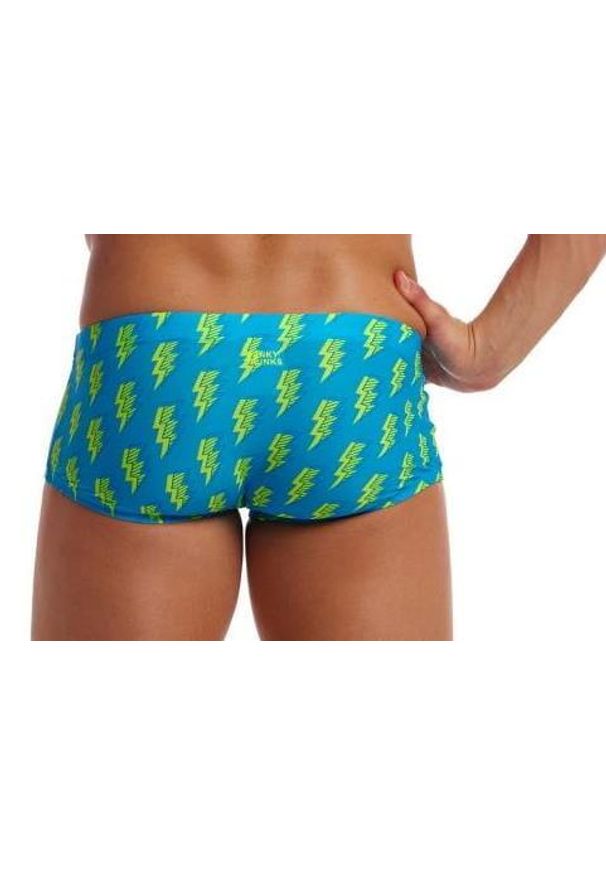 FUNKITA - Kąpielówki Funky Trunks Bolted - trunki męskie. Kolor: niebieski