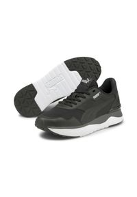 Buty Puma R78 Voyage, Kobiety. Kolor: czarny, szary, wielokolorowy. Materiał: materiał, skóra ekologiczna. Sport: turystyka piesza