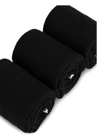 Shaq Zestaw 3 par wysokich skarpet unisex AS_SHQ_H_001W_SS25 (3-PACK) Czarny. Kolor: czarny. Materiał: materiał, bawełna