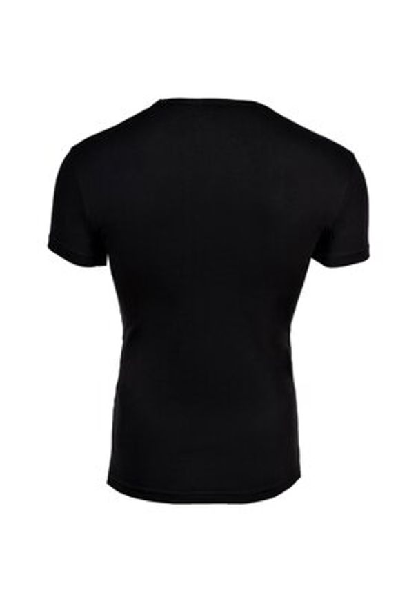 Emporio Armani T-Shirt 30554 Czarny Slim Fit. Kolor: czarny