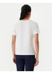 Morgan T-Shirt 251-DVIBES Biały Regular Fit. Kolor: biały. Materiał: bawełna #3