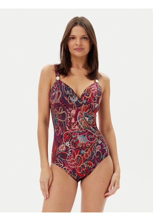 Miraclesuit Strój kąpielowy Dynasty Siren 6552317 Kolorowy. Materiał: syntetyk. Wzór: kolorowy