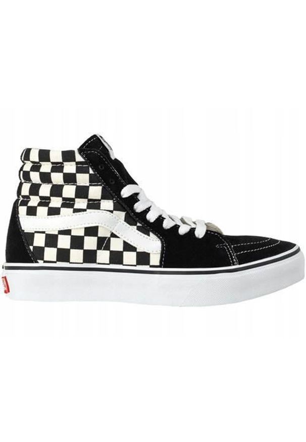 Buty do chodzenia damskie Vans V38CL0002. Kolor: wielokolorowy, czarny. Materiał: tkanina. Szerokość cholewki: normalna. Sport: turystyka piesza